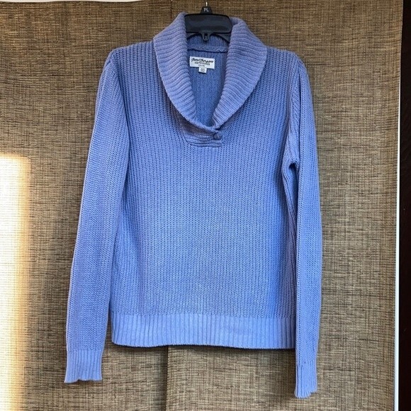 Norm Thompson Linen cotton sweater - Picture 1 of 5